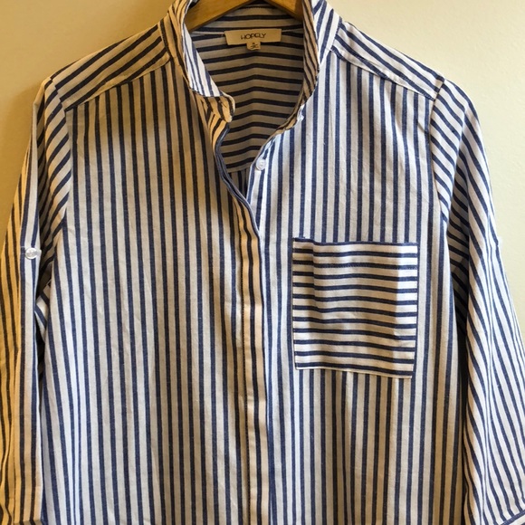NWOT • Hopely • striped shirt dress - Picture 3 of 4